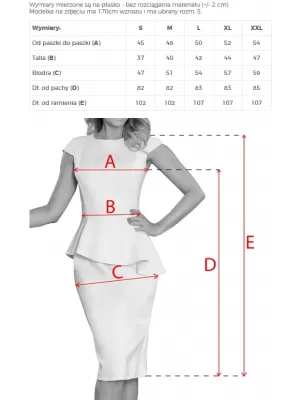 Kleid NUMOCO 192-18 DUNKELBLAU