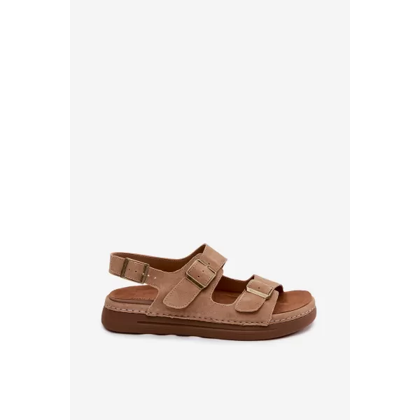  Damensandalen VINCEZA 79620 BRAUN 