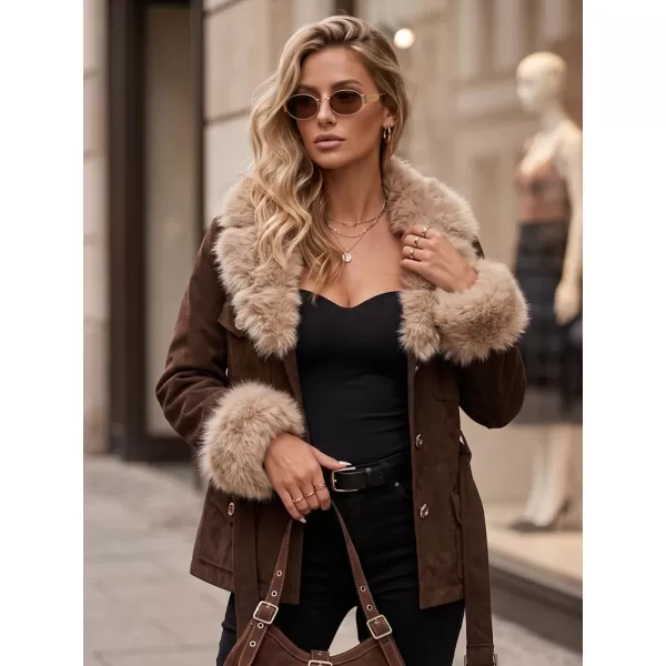  Damenjacke DSTREET TY5852 BRAUN 