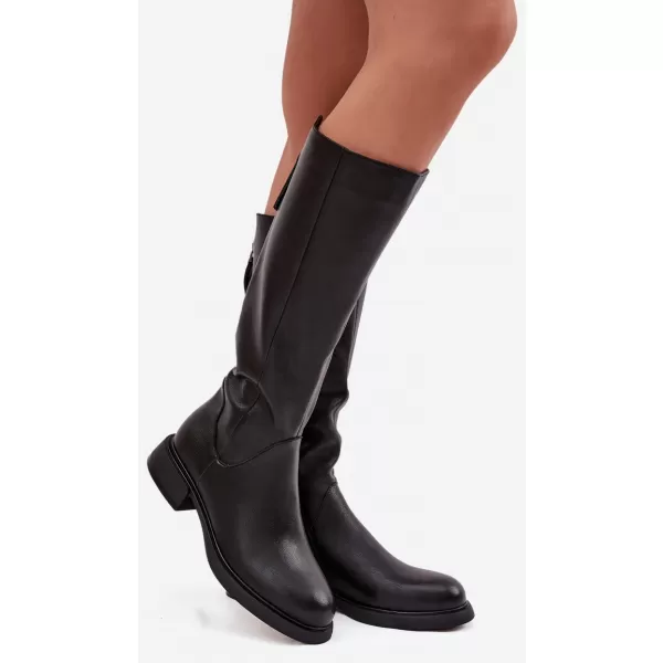  Damenstiefel S.BARSKI JC62-1036 SCHWARZ 
