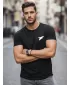 Herren-T-Shirt DSTREET NX0183R-BK SCHWARZ