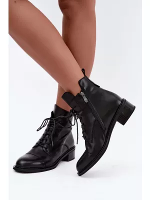 Damen-Stiefeletten BOTO 25BT24-9234 SCHWARZ