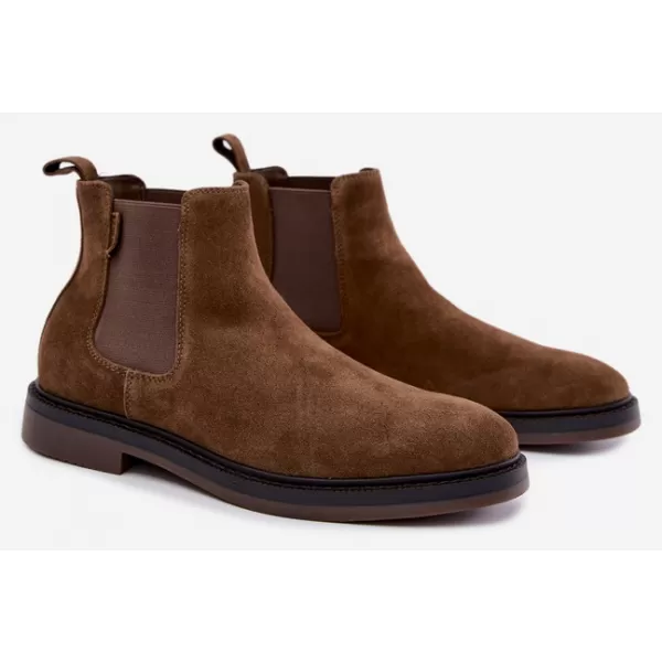  Herrenschuhe BIG STAR SHOES UU174277 BRAUNE/BEIGE SCHATTEN 