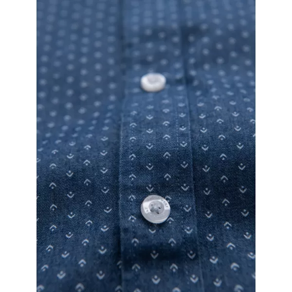  Herrenhemd OMBRE K702 BLAU 