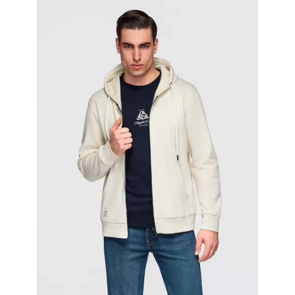  Herren-Sweatshirt OMBRE OM-SSBZ-0272 CREME 