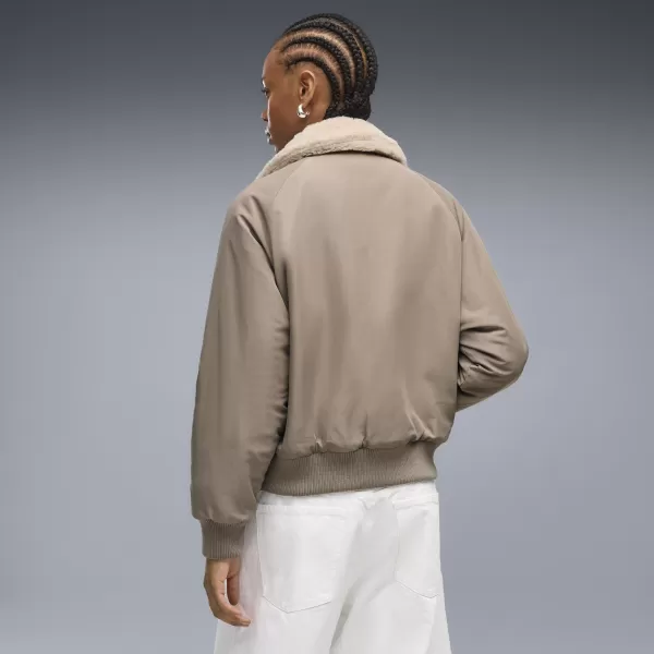  Damenjacke PUMA REVERSIBLE BLOUSON HIGH LOFT LINING JACK 69456681 MAUSGRAU 