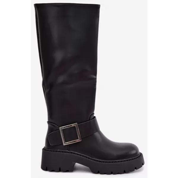  Damenstiefel BOTO C-387 SCHWARZ 