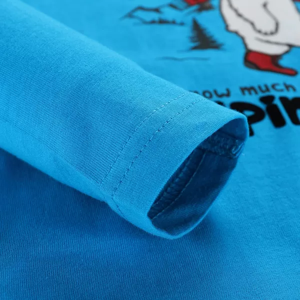  Kinder-T-Shirt ALPINE PRO ECCO 2 NEON-ATOMARBLAUE PA-VARIANTE 