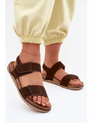 Damensandalen INBLU AA000070 BRAUN