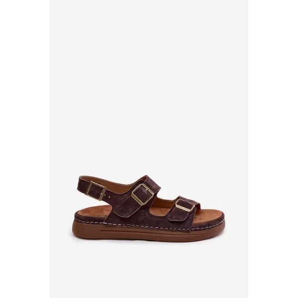  Damensandalen VINCEZA 79620 SCHOKOLADE 