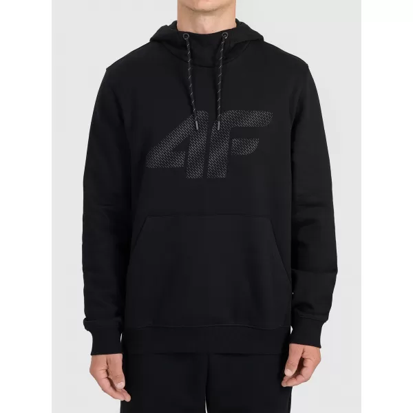  Herren-Sweatshirt 4F WMM00TSWSM2548 TIEFSCHWARZ 
