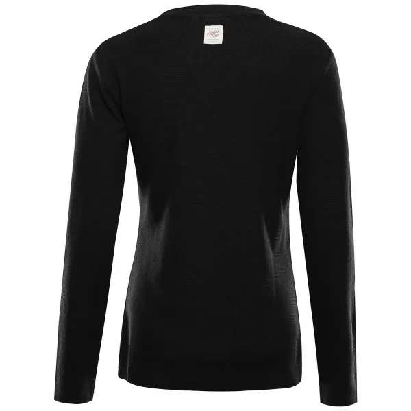  Damen-T-Shirt ALPINE PRO THERMALA SCHWARZ 