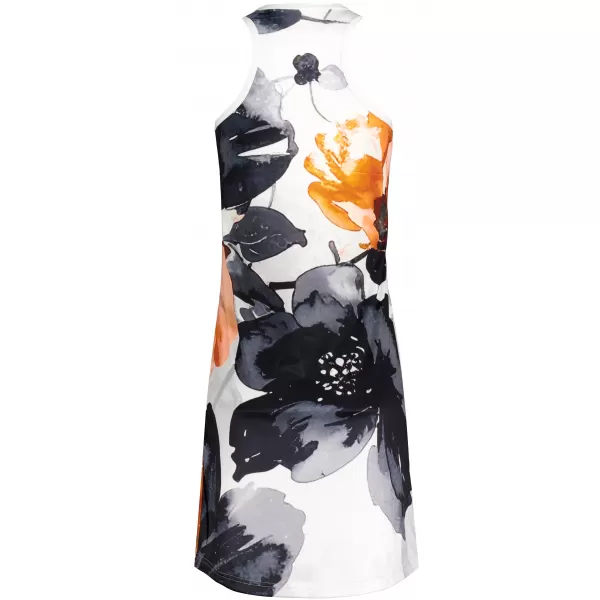  Hochwertiges Funktionskleid für Damen ALTISPORT VOJ/ALW117SAT01 SCHWARZ-ORANGE 