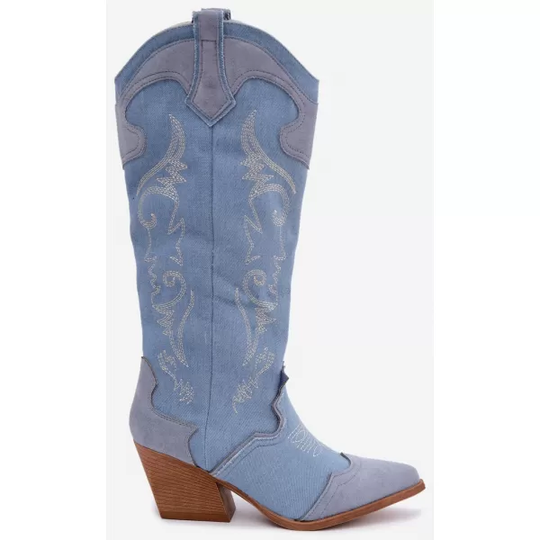  Damenstiefel BOTO LQ-112 BLAU 