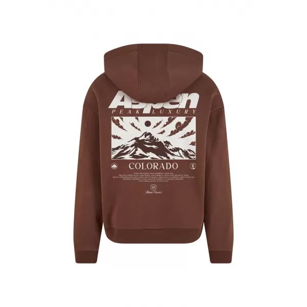  Herren-Sweatshirt URBAN CLASSICS TB9034-14274 SCHOKOLADENBRAUN 