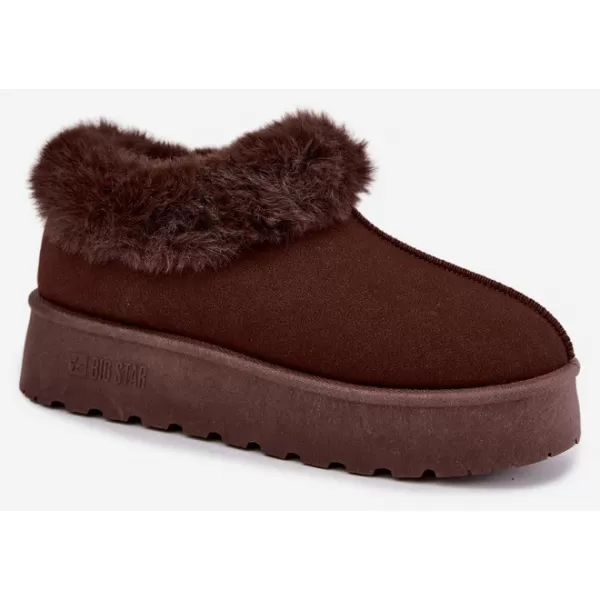 Schneemänner für Frauen BIG STAR SHOES UU274203 BRAUNE/BEIGE SCHATTEN 