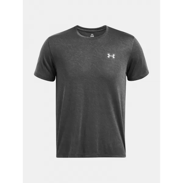  Herren-T-Shirt UNDER ARMOUR LAUNCH CAMO SHORTSLEEVE 1386681-025 GRAU 
