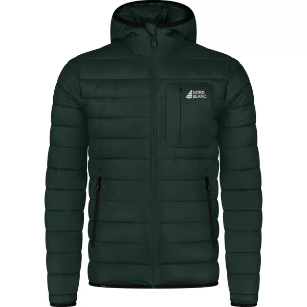  Steppjacke für Herren NORDBLANC BOUND WJM8388 DUNKELGRÜN 