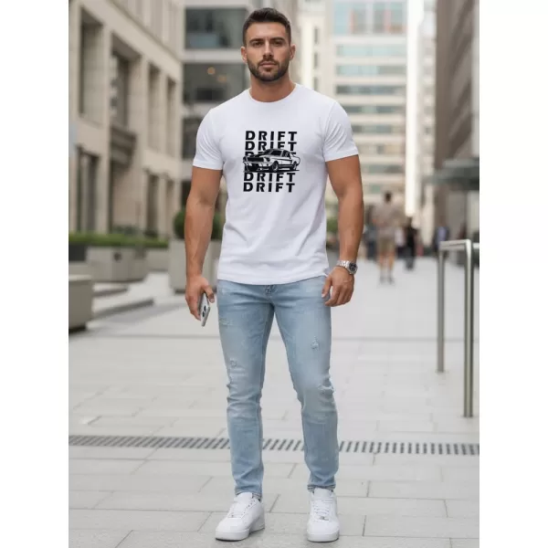  Herren-T-Shirt DSTREET NX5081R WEIß 