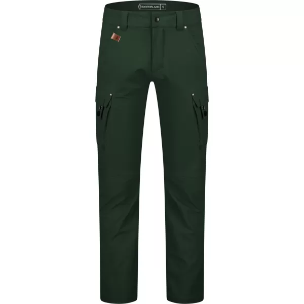  Cargohose für Herren NORDBLANC PEEL NBSPM8345 DUNKELGRÜN 