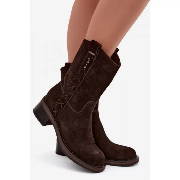  Damenschuhe BIG STAR SHOES UU274607 SCHOKOLADE 