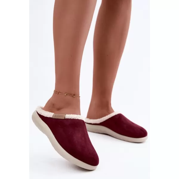  Damenhausschuhe INBLU ET000042 BORDO 