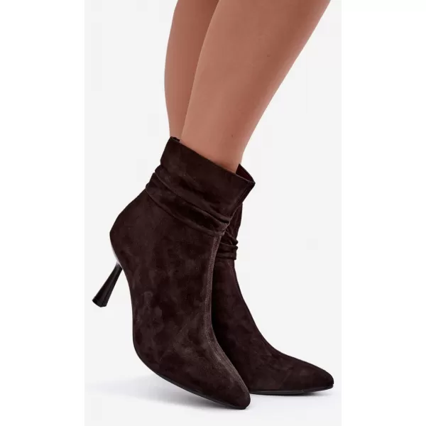  Damenstiefel D&A JC562-1049 KAFFEE 