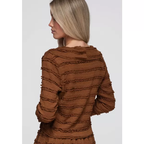  Damenbluse OMBRE OW-TS-E0067 HELLBRAUN 