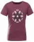 Meliertes T-Shirt für Kinder ALPINE PRO REJO 3 TRAUBENNEKTAR PC-VARIANTE