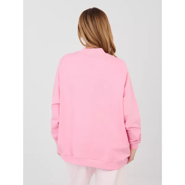 Damen-Sweatshirt BASIC FEEL GOOD RV-BL-5185.93P ROSA 