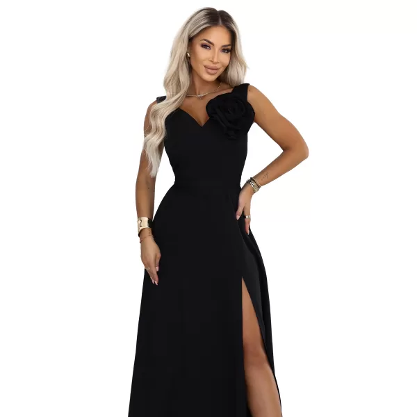  Kleid NUMOCO 669-6 KLASSISCHES SCHWARZ 