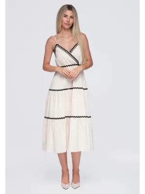 Kleid OMBRE OW-DLR-E0006 BEIGE