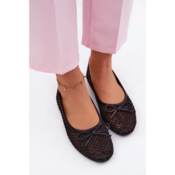  Ballerinas für Damen VINCEZA 62270 SCHWARZ 