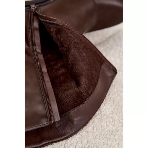  Damen-Stiefeletten BOTO 5859 BRAUN 