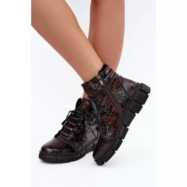  Damenstiefel EVENTO 25BT17-9315 BURGUND 