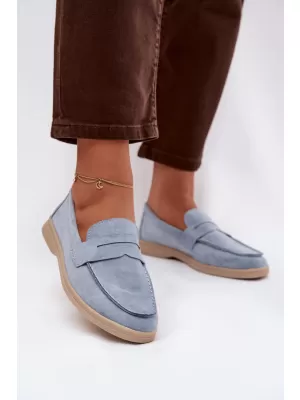 Damenmokassins BOTO QQ-278 BLAU