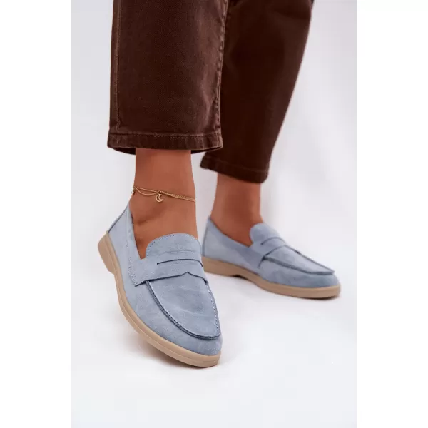  Damenmokassins BOTO QQ-278 BLAU 