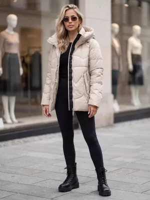 Damenjacke DSTREET TY5937 BEIGE