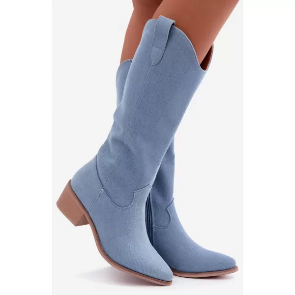  Damenstiefel BOTO LQ-115 BLAU 