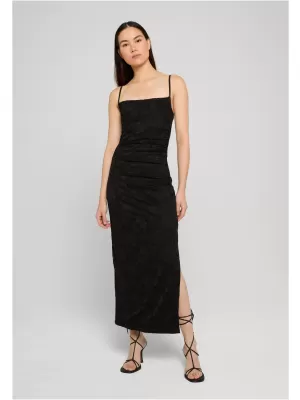Kleid URBAN CLASSICS TB8346-00007 SCHWARZ