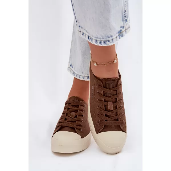 Damen-Sneaker BIG STAR SHOES TT274123 BRAUN/BEIGE 