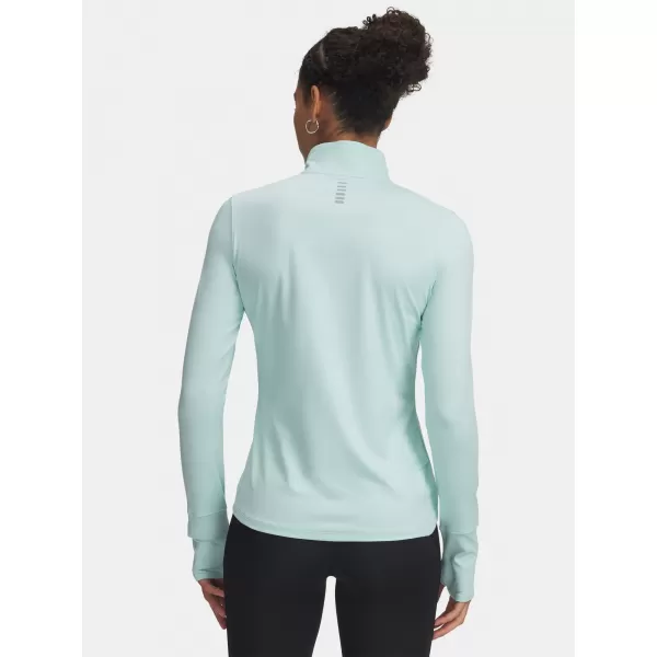  Damen-T-Shirt UNDER ARMOUR UA LAUNCH PRO HALF ZIP 1379349-703 GRÜN 