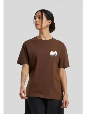 Damen-T-Shirt URBAN CLASSICS TB9066-14274 SCHOKOLADENBRAUN