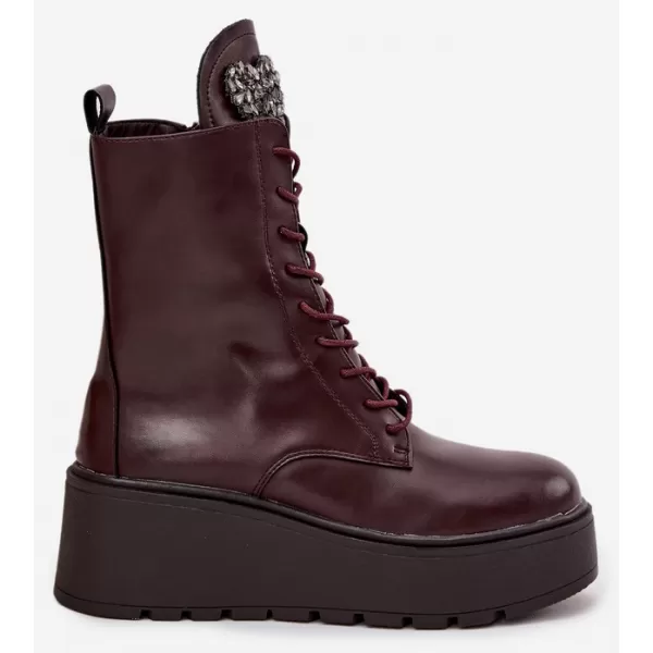  Damenschuhe BOTO SFY2478-19 ROTWEIN 