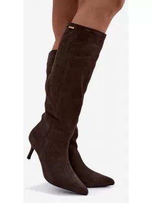 Damenstiefel BIG STAR SHOES UU274495 BRAUNE/BEIGE SCHATTEN