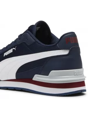 Stiefel PUMA ST RUNNER V4 MESH 39966602 CLUB NAVY/ CLUB NAVY/PUMA WHITE/TEAM REGAL RED/PLATINUM GREY