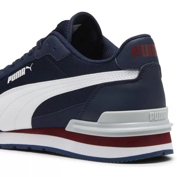  Stiefel PUMA ST RUNNER V4 MESH 39966602 CLUB NAVY/ CLUB NAVY/PUMA WHITE/TEAM REGAL RED/PLATINUM GREY 
