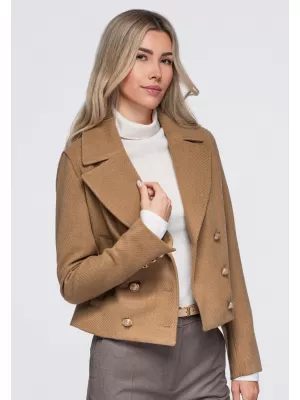 Damenjacke OMBRE OW-BL-E0008 KAMEL