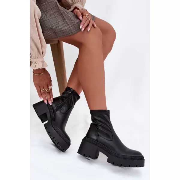  Damen-Stiefeletten BOTO 9670A LILA 