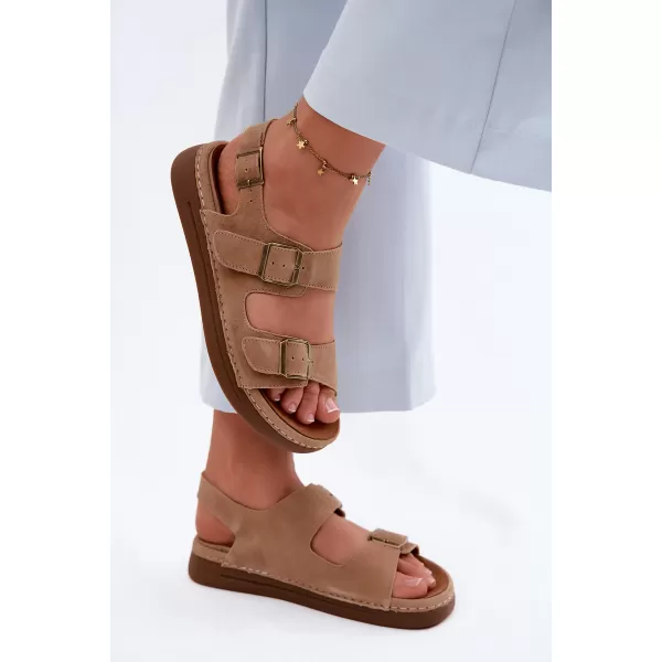  Damensandalen VINCEZA 79620 BRAUN 
